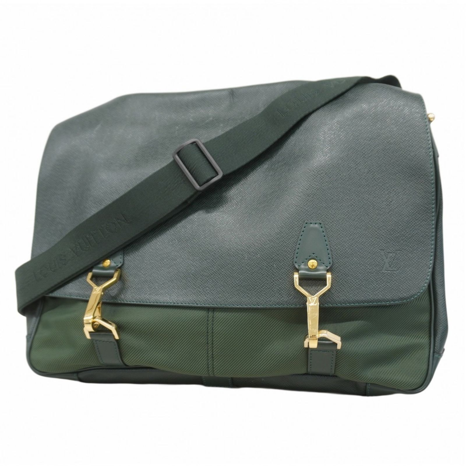 ルイ ヴィトン Louis Vuitton ルイ ヴィトン ショルダーバッグ タイガ デルスー M30164 エピセアメンズ
