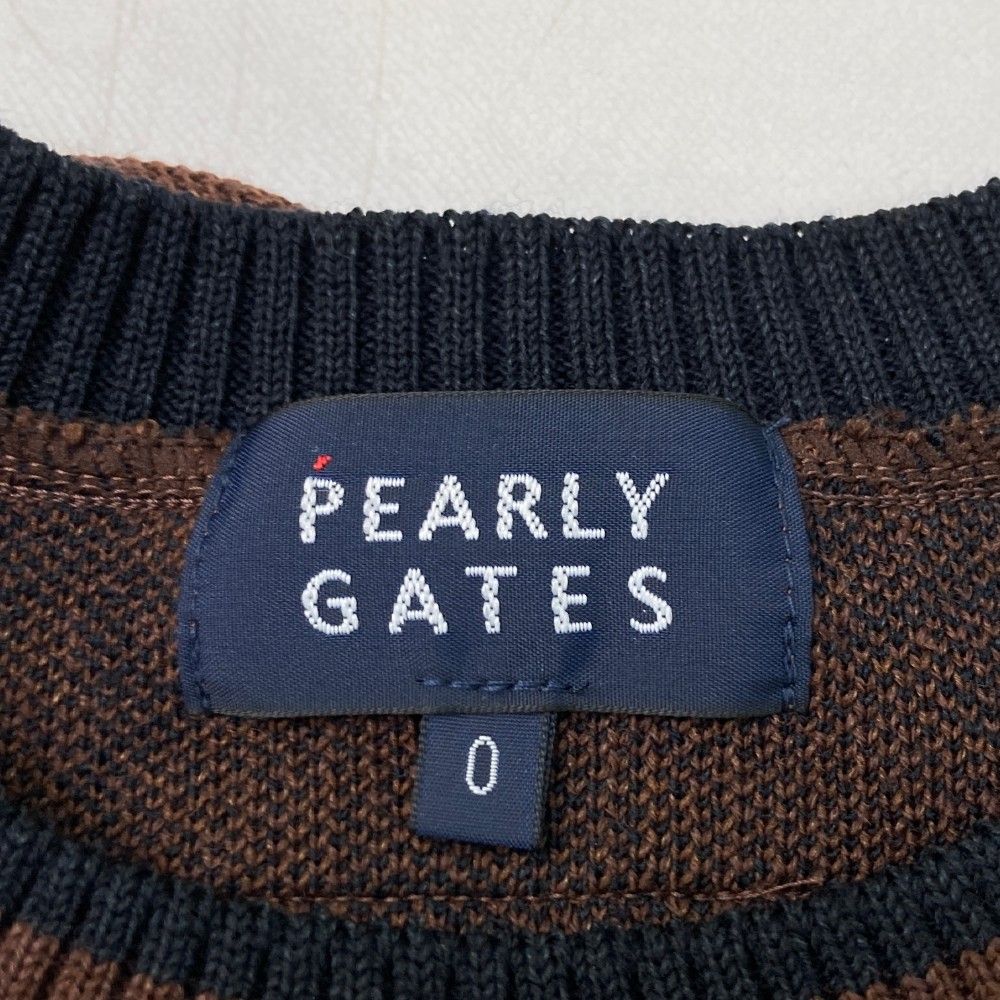 サイズ：0 PEARLY GATES パーリーゲイツ 2023年モデル ニット