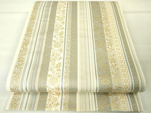 平和屋本店□極上 本場筑前博多織 草木染 手織工房 染匠：小森久 全通