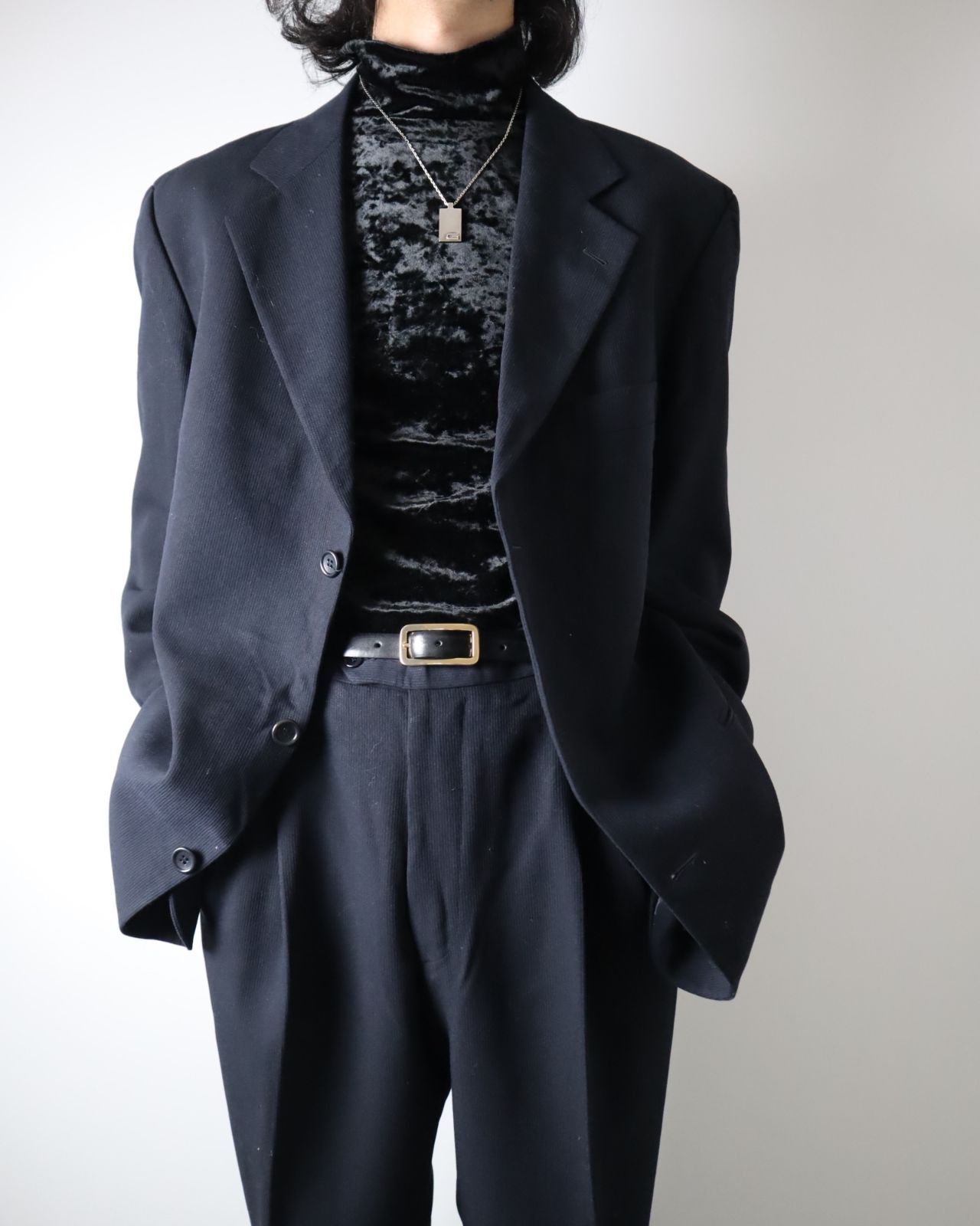 HUGO BOSS セットアップ スーツ ネイビー×ストライプ ヒューゴボス