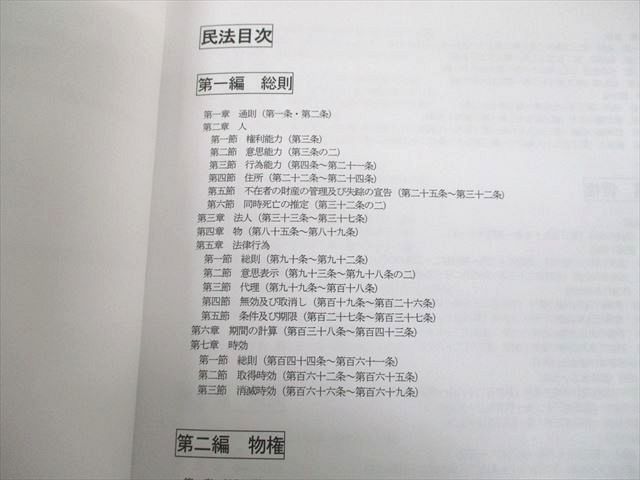 UJ10-135 LEC東京リーガルマインド 不動産鑑定士 民法条文集/新旧対照条文 2022年合格目標 計2冊 18m4D - メルカリ