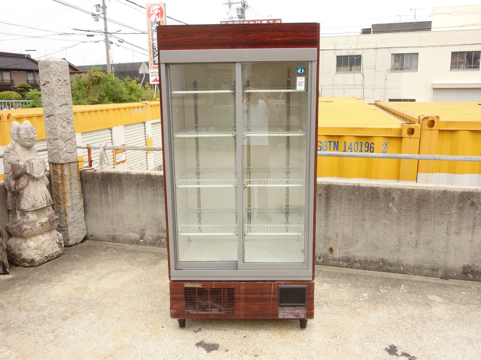 中古】M▽ホシザキ 業務用 リーチインショーケース 冷蔵ショー
