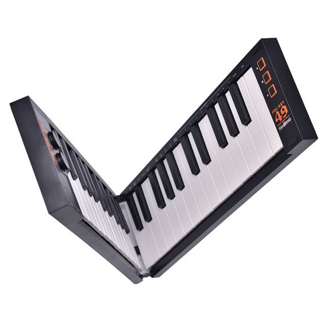 TAHORNG FOL-KEY49 折りたたみ式49鍵MIDIキーボード＆コントローラー タホーン フォルキー