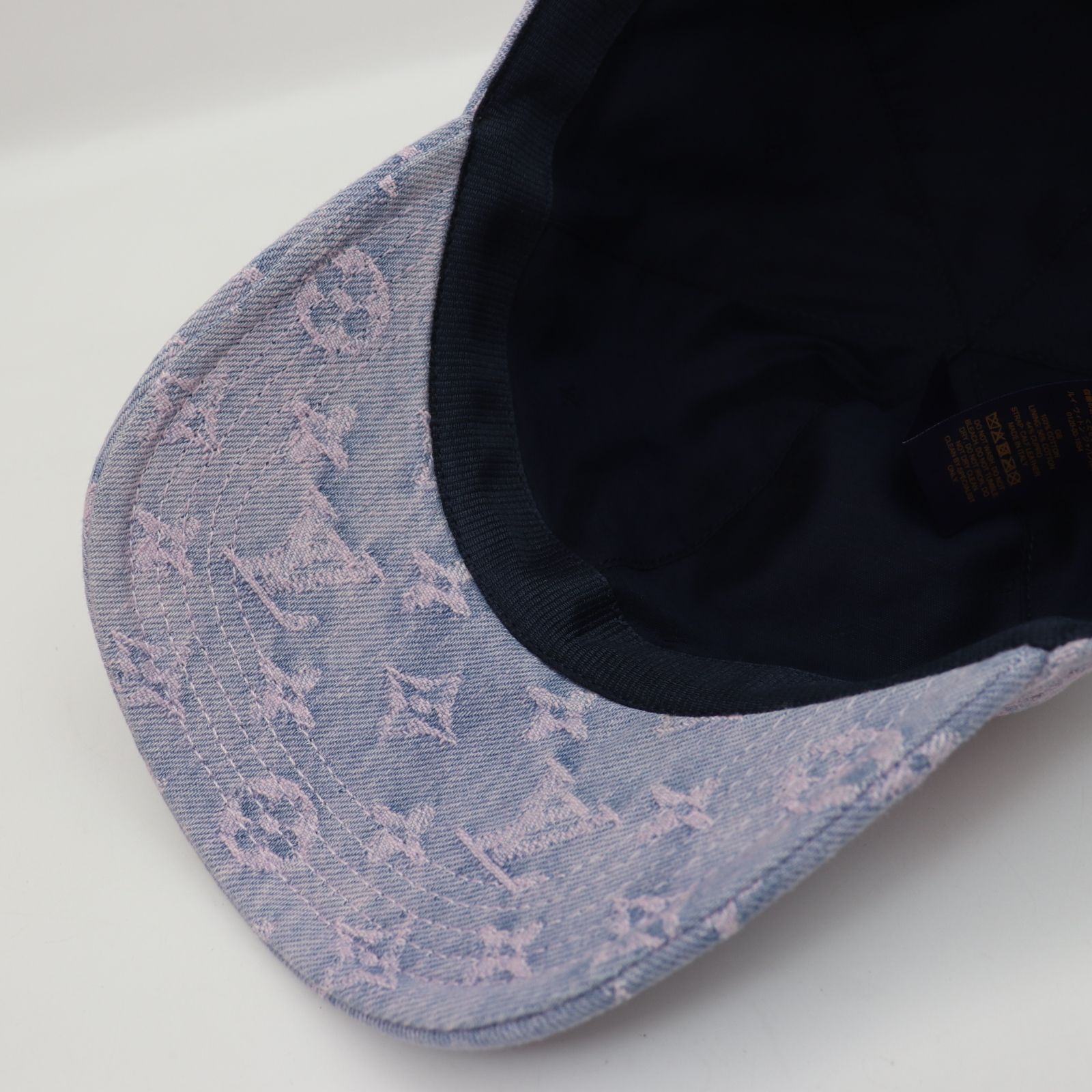 ITICEIRRW1ME LOUIS VUITTON ルイヴィトン モノグラム デニム キャップ