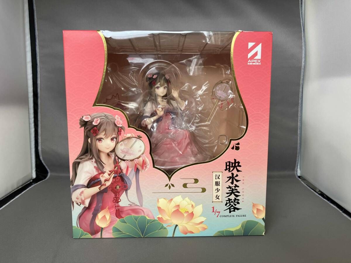 フィギュア 現状品 APEX 漢服少女 映水芙蓉(えいすいふよう) 1/7