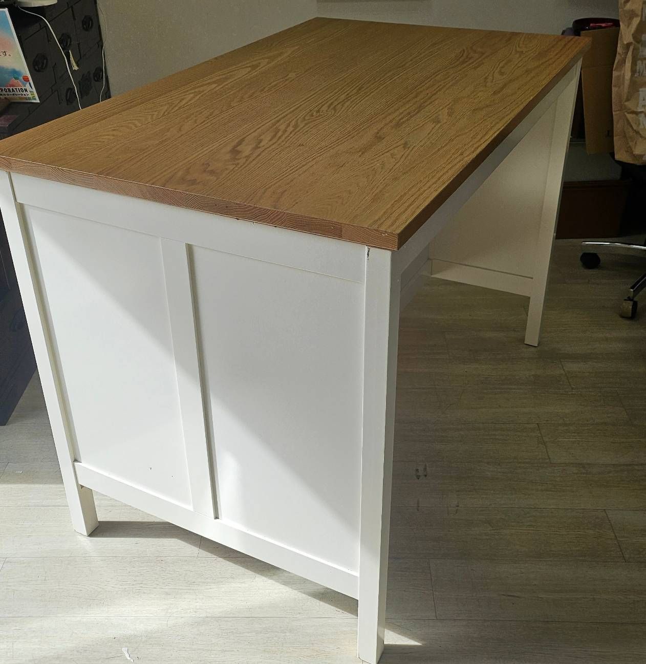 イケア TORNVIKEN トルンヴィーケン アイランドキッチン オフホワイト オーク MARWIL-DEMENAGEMENTS_CH