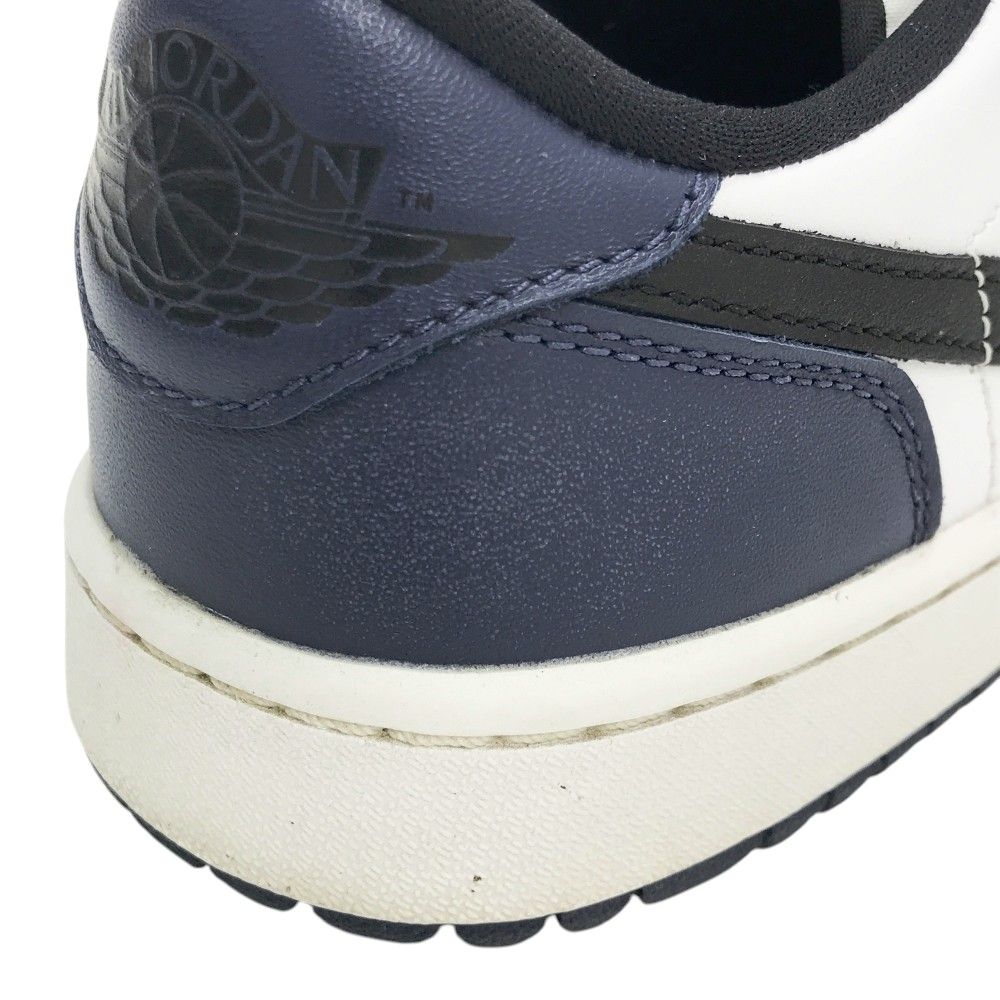 品質100％保証! NIKE GOLF ナイキゴルフ DD9315-104 AIR JORDAN 1 LOW ゴルフシューズ ネイビー系 26.5 240101528174 ゴルフウェア メンズ ストスト マフラー