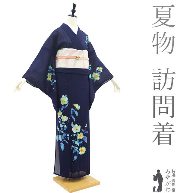 訪問着　絽　夏着物　単衣 楽天市場】絽【レンタル】【夏用】訪問着 レンタル 着物レンタル