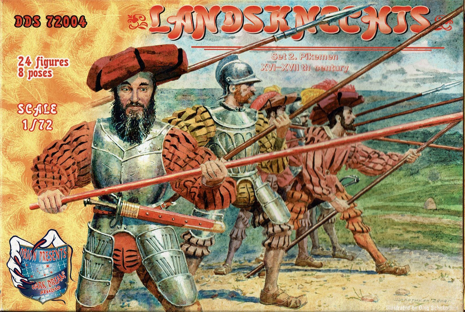 ランツクネヒト セット2 パイクマン 16-17世紀 1/72 DDS - メルカリ