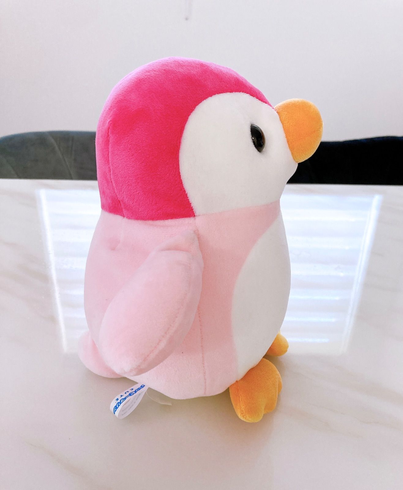 新品 CUTE ハッピーマリン 海の生き物 ペンギン ぬいぐるみ もちもち