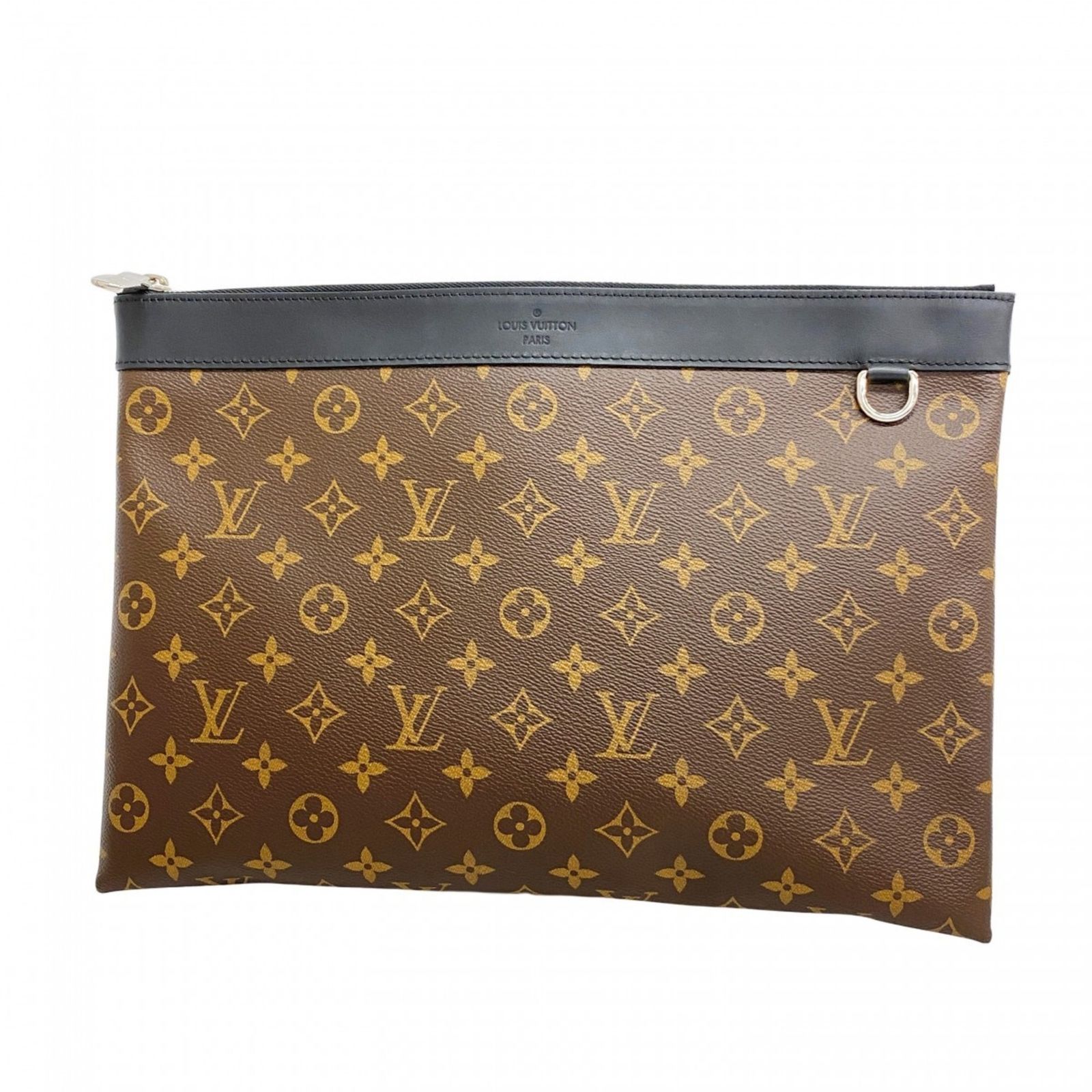 ルイ ヴィトン Louis Vuitton ルイ ヴィトン クラッチバッグ モノグラム マカサー ポシェットディスカバリー M69411 ブラウン ブラックメンズ