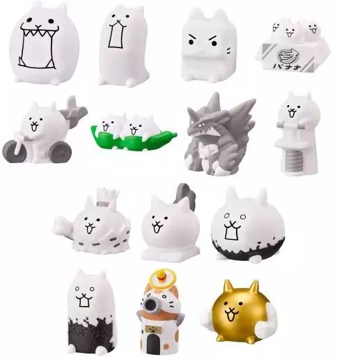 にゃんこ大戦争フィギュアセット にゃんこ大戦争 フィギュア 4点セット - メルカリ