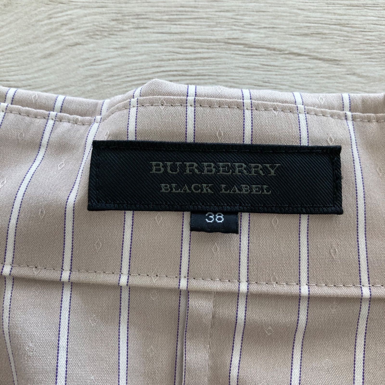 BURBERRY ブラック 半袖ワンピース 38 BURBERRY ブラック 半袖ワンピース 38