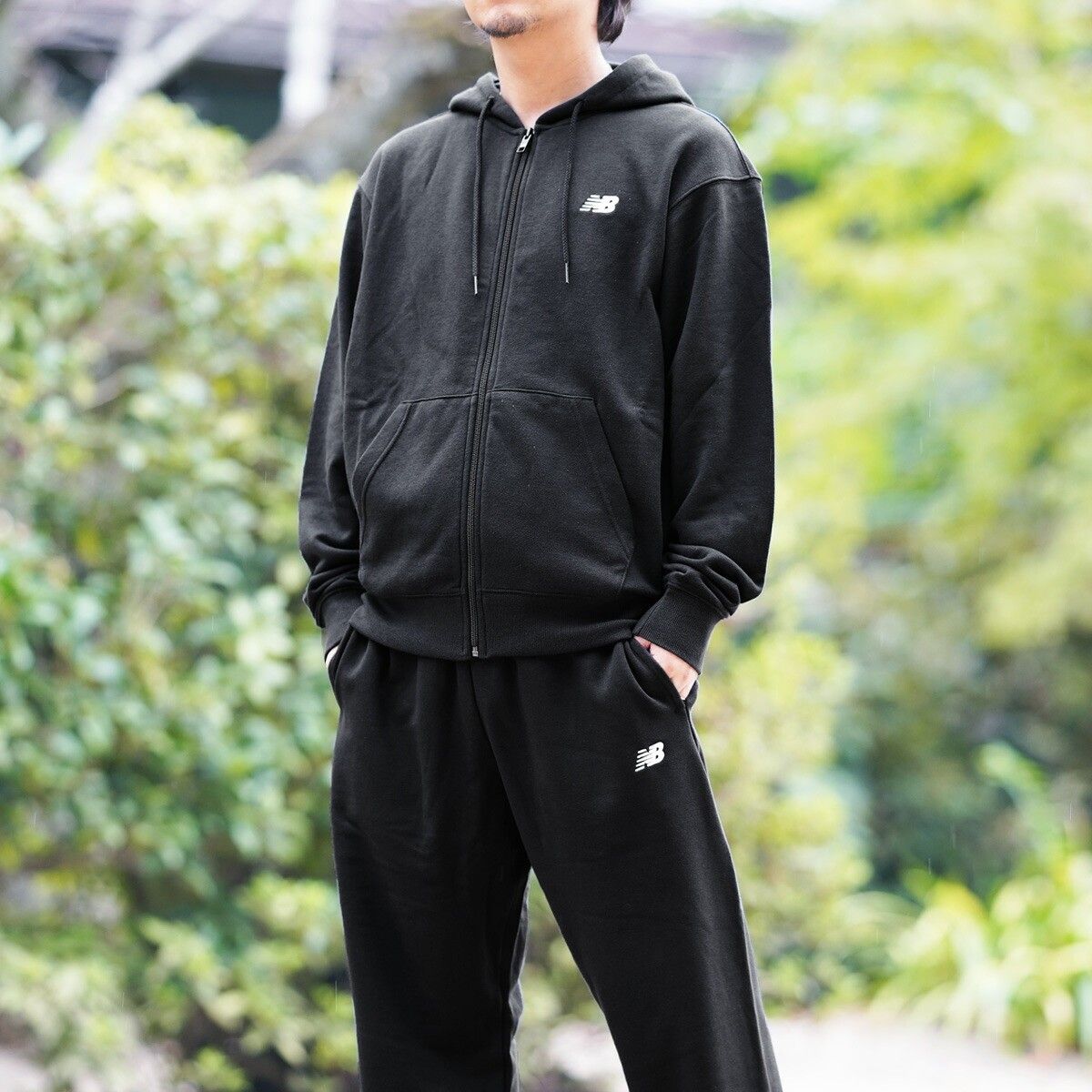 ニューバランス ロゴスウェット スウェット 上下 セットアップ メンズ