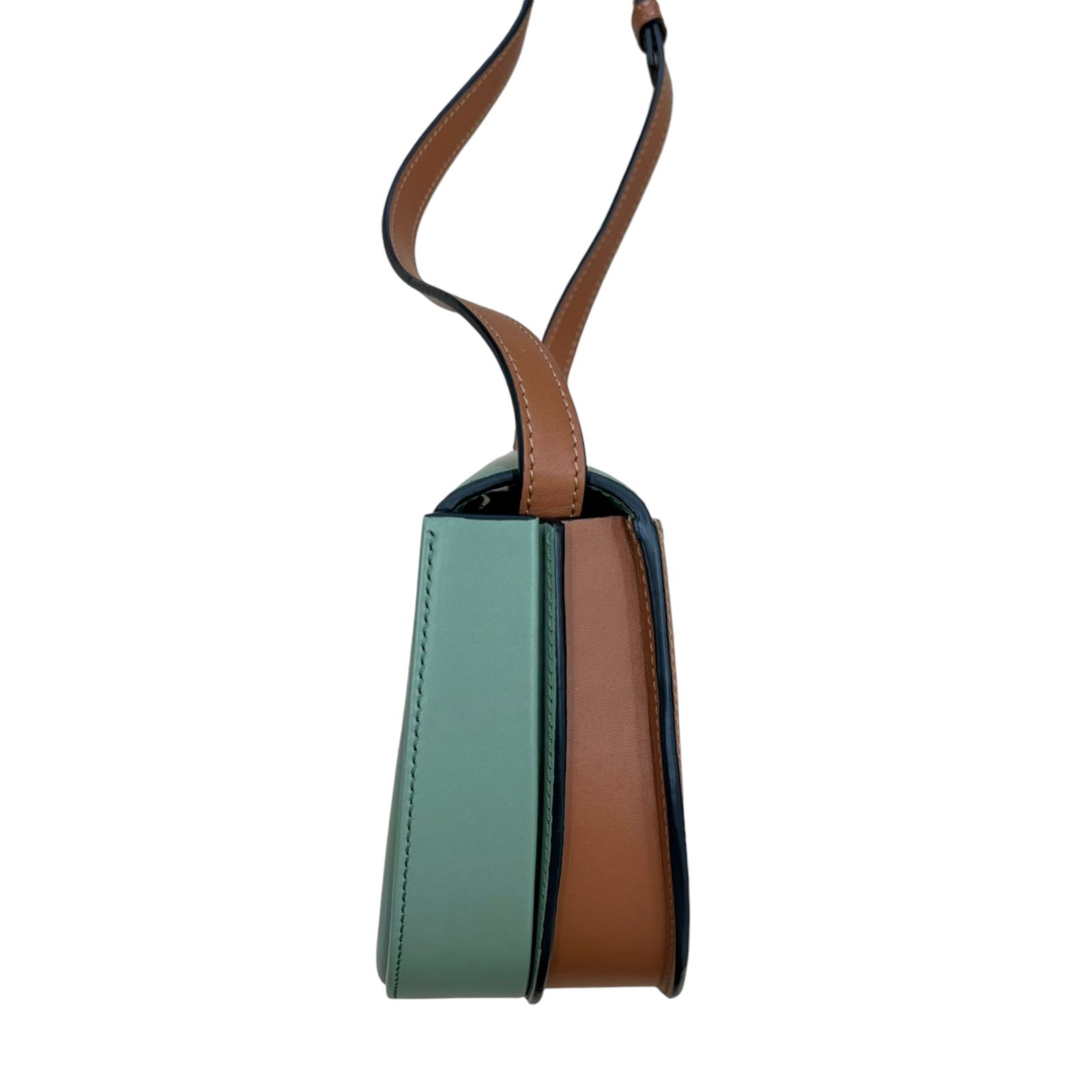 LOEWE ロエベ アナグラム ヒールデュオ ショルダーバッグ カーフ 