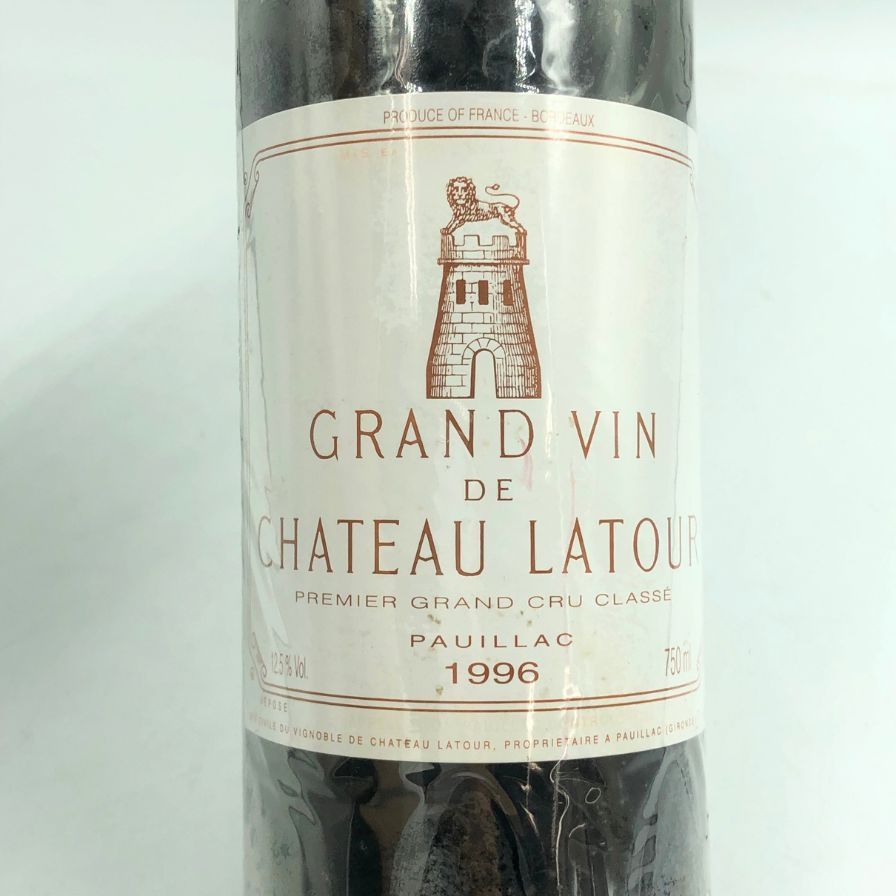 シャトー・ラトゥール - シャトー ラトゥール 1996 750ml CHATEAU LATOUR【B4】 シャトー ラトゥール 1996 750ml CHATEAU LATOUR【B4】 - メルカリ