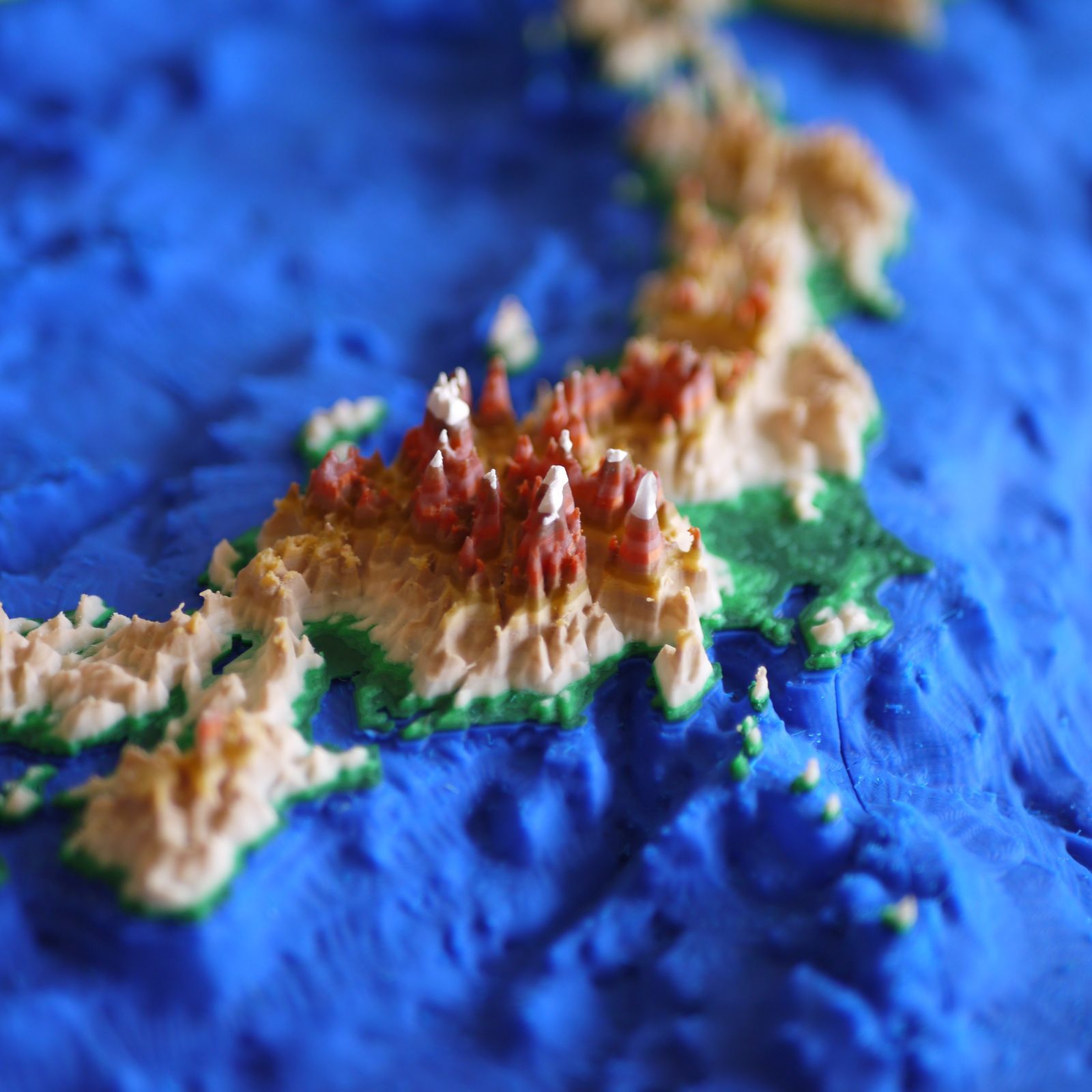 立体日本地図 A3サイズ