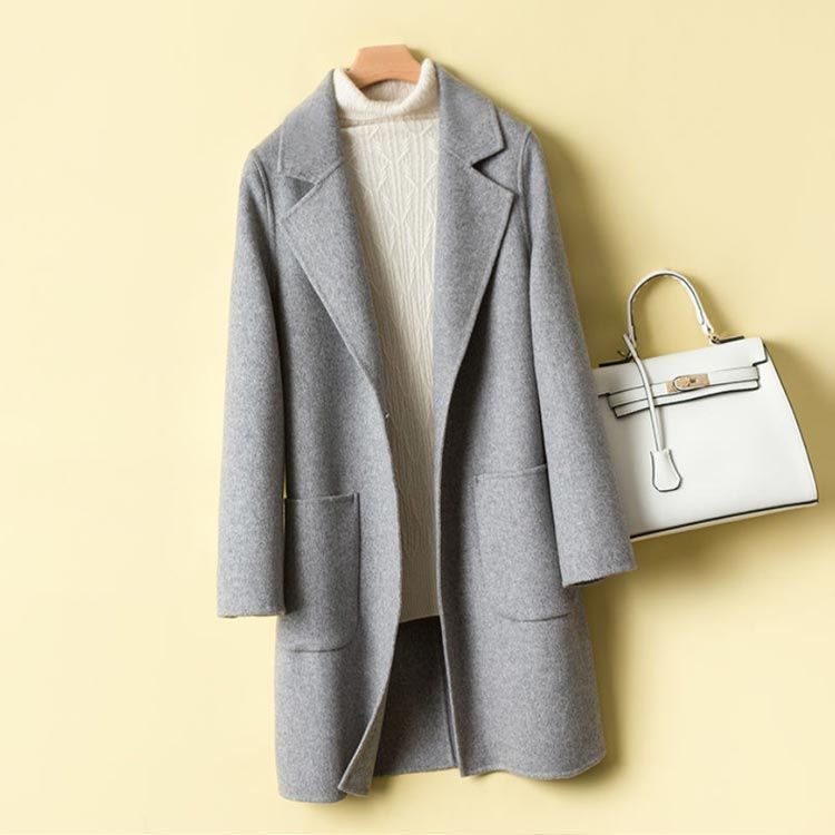 ウール ロングコート