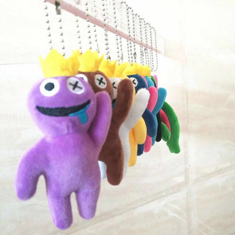 レインボー ラブブ ぬいぐるみキーホルダー 海外限定 ラブブ Labubu ぬいぐるみキーホルダー ぬいぐるみ