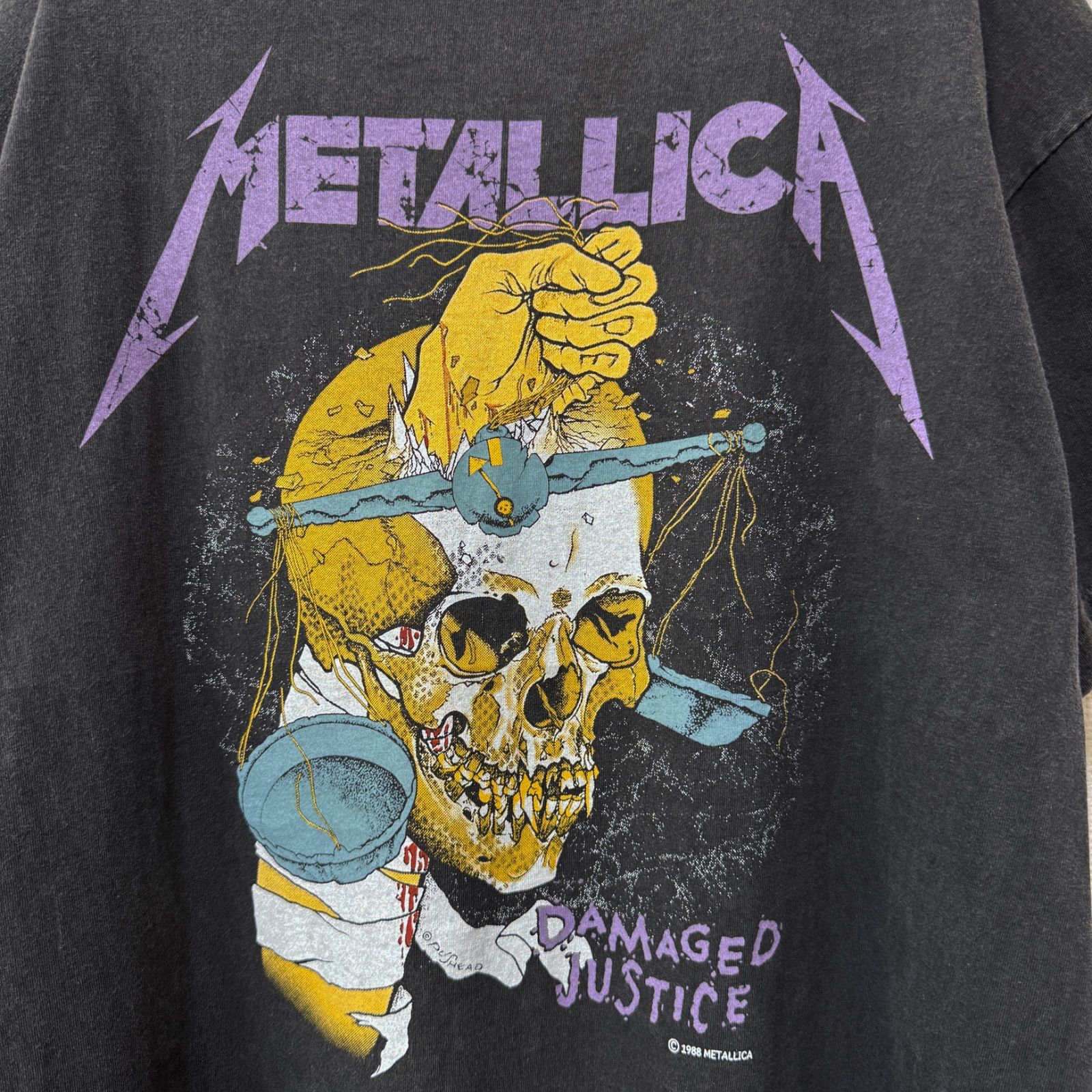 メタリカ Tシャツ① M ダークグレー アメリカ製 llica メタリカ Tシャツ① M ダークグレー アメリカ製 llica METALLICA