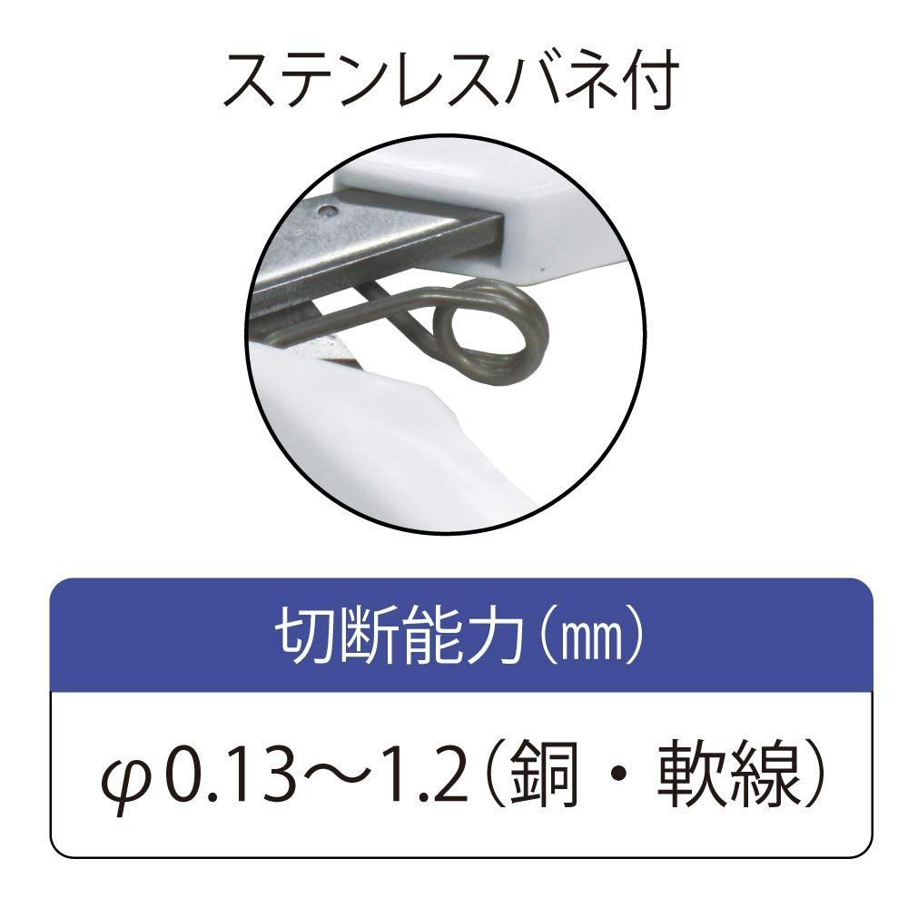 在庫処分】切断 銅線 バネ付 針金 ステンレス 直径1.2mm ENI-115