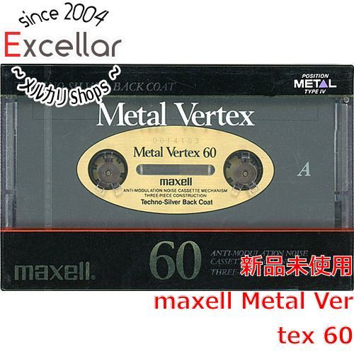 カセットテープ maxell MV46 Metal Vertex - オーディオ機器