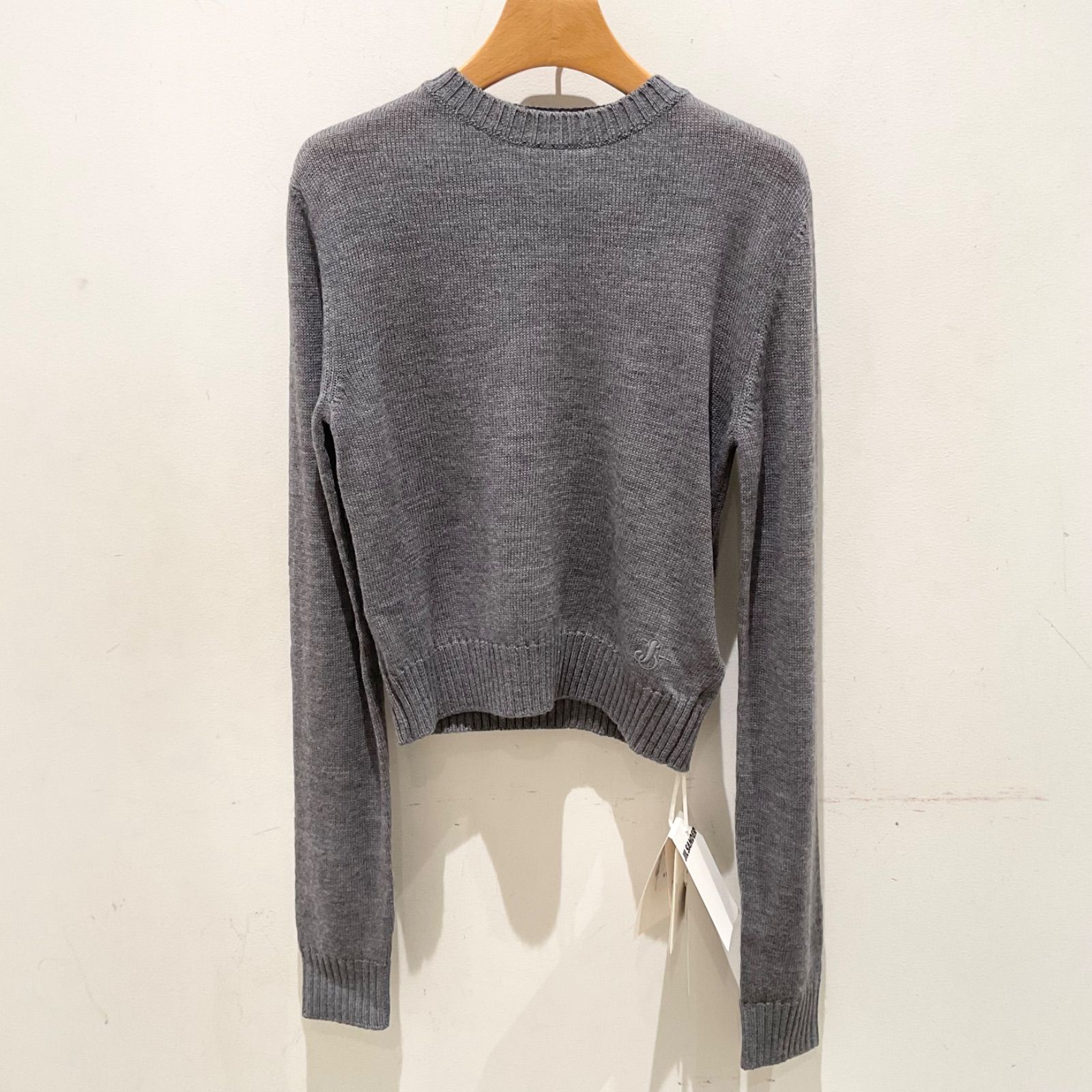 JIL SANDER⁄ジルサンダー カシミヤ ブレンド クルーネックセーター JIL 