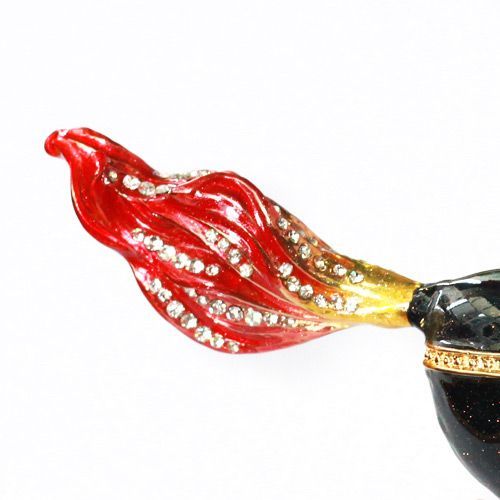 EX501【正規品】 火馬 ウマ 午年 干支 ジュエリーボックス ピィアース