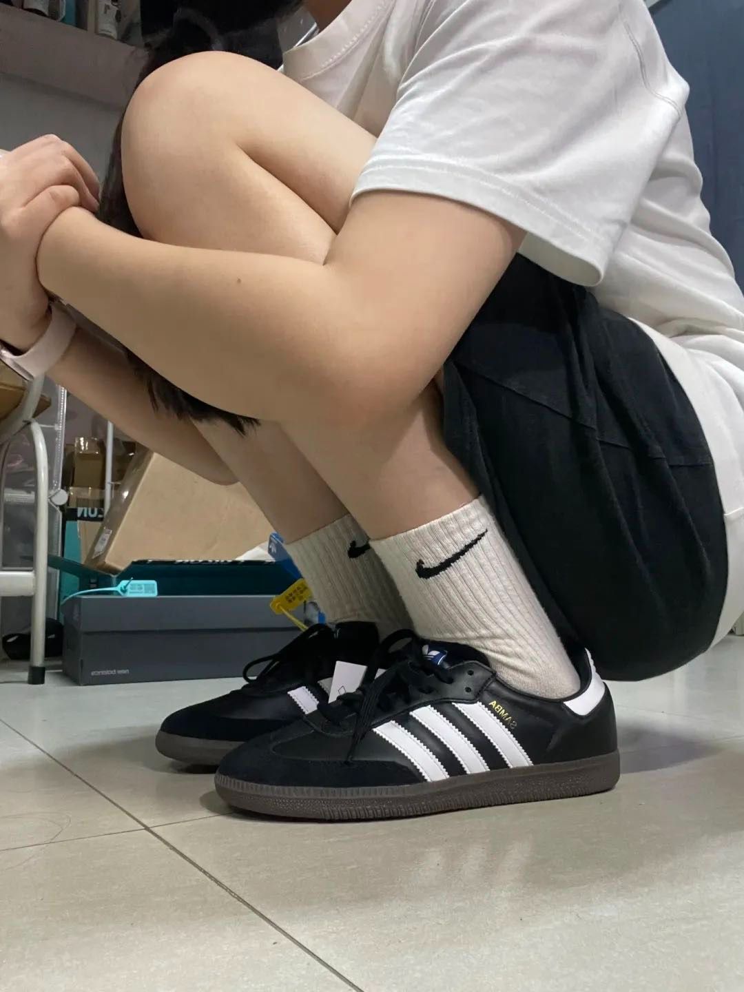 値下げします 新品 新品未使用 adidasアディダス サンバ Samba OG ブラック White Gum Adidas Originals Samba black 男女兼用 並行輸入品