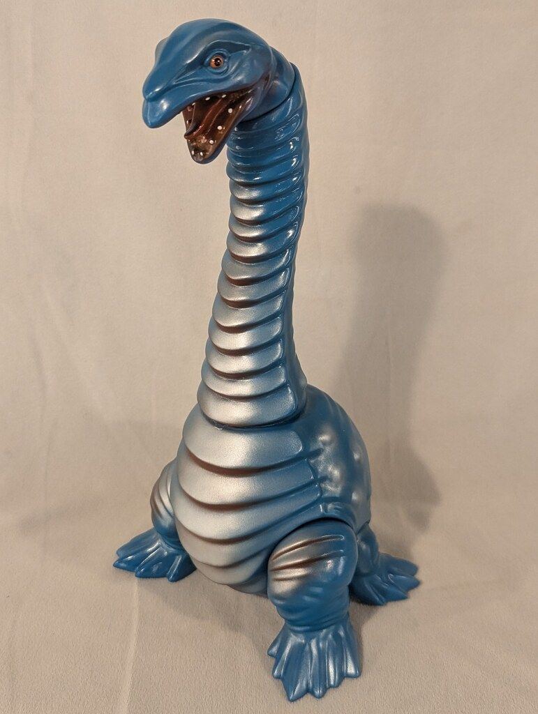 COJICA TOYS 恐竜獣シリーズ ネクロング(ギンスジリュウ)青成型/銀塗装