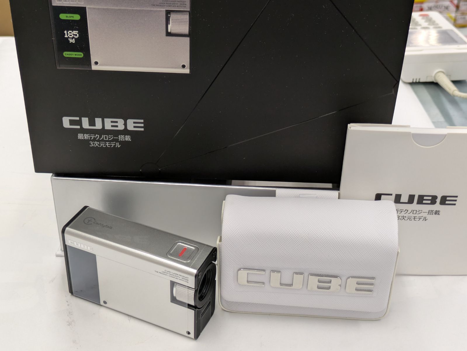 Caddy Talk レーザー距離計 キャディトーク [レトロシルバー] Caddy