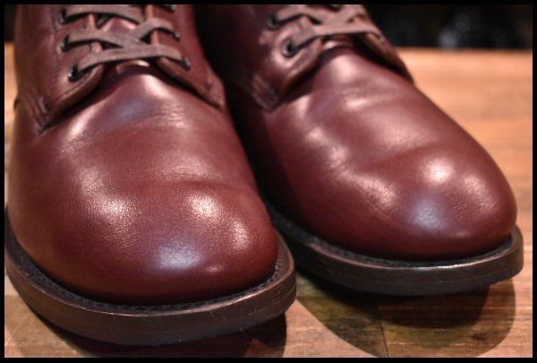 8D 良品 17年】レッドウィング 9062 ベックマン ブラックチェリー フェザーストーン フラットボックス ブーツ redwing  HOPESMORE【EE277】 - メルカリ