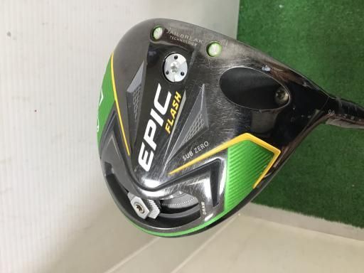 キャロウェイ EPIC FLASH SUBZERO 9° ドライバー DR Speeder 661 EVOLUTION V フレックスS メンズ 男性用 右利き 右用 Cランク ゴルフクラブ