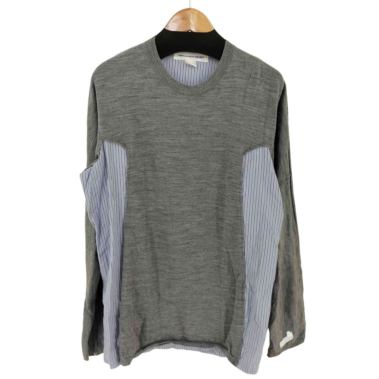 COMME des GARCONS SHIRT ドッキングシャツニット コムデギャルソンシャツ COMME des GARCONS SHIRT 20SS ドッキング