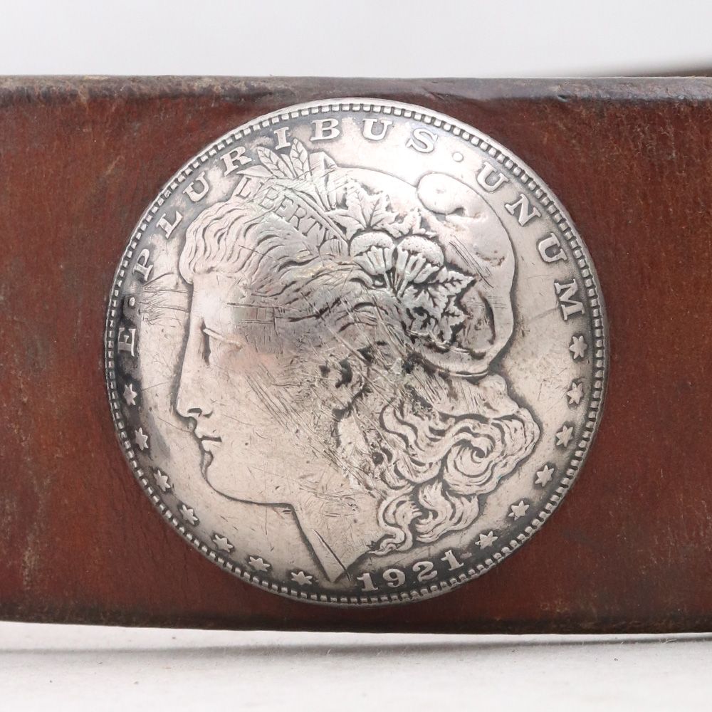 モルガンコンチョ 1921 12個 レザーベルト - メルカリ