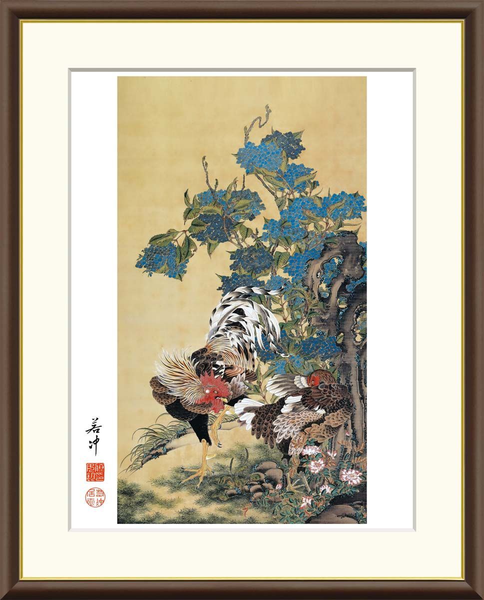 インテリア小物 日本の名画 額飾り F8サイズ ちょっとした心使いで空間
