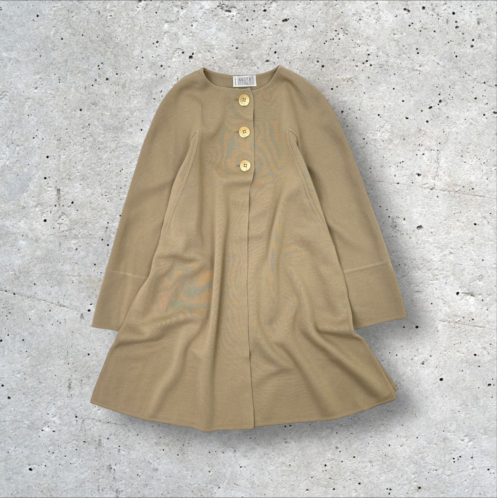 minmami　美品　MISSONI ニット　ロングコート　ベルト ベルト付きモッサニットロングコート[fo2209] | レディース