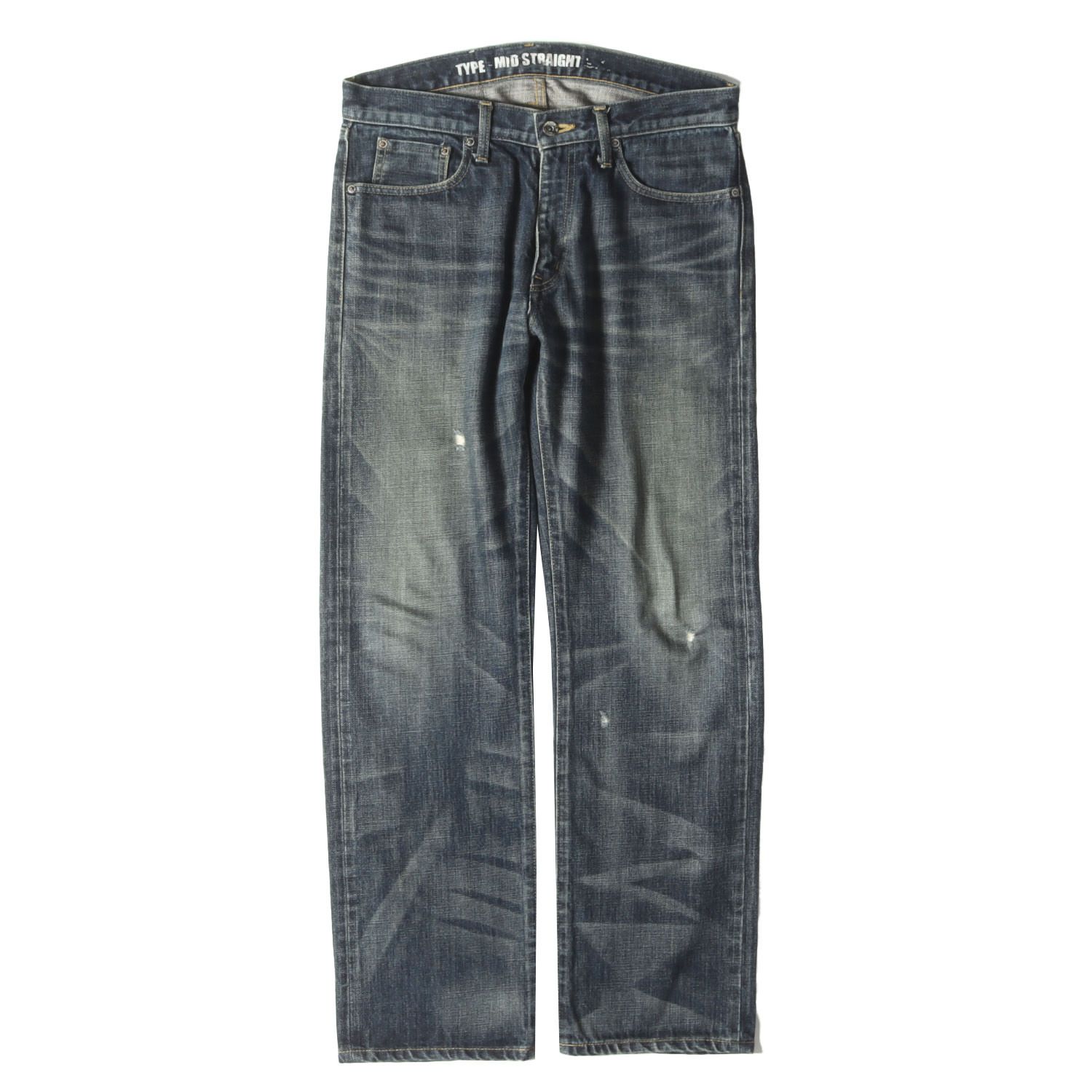 NEIGHBORHOOD ネイバーフッド パンツ サイズ S | ウォッシュド ミディアム デニムパンツ WASHED. MID | 14OZ-PT | インディゴ | ボトムス ジーンズ ジーパン メンズ
