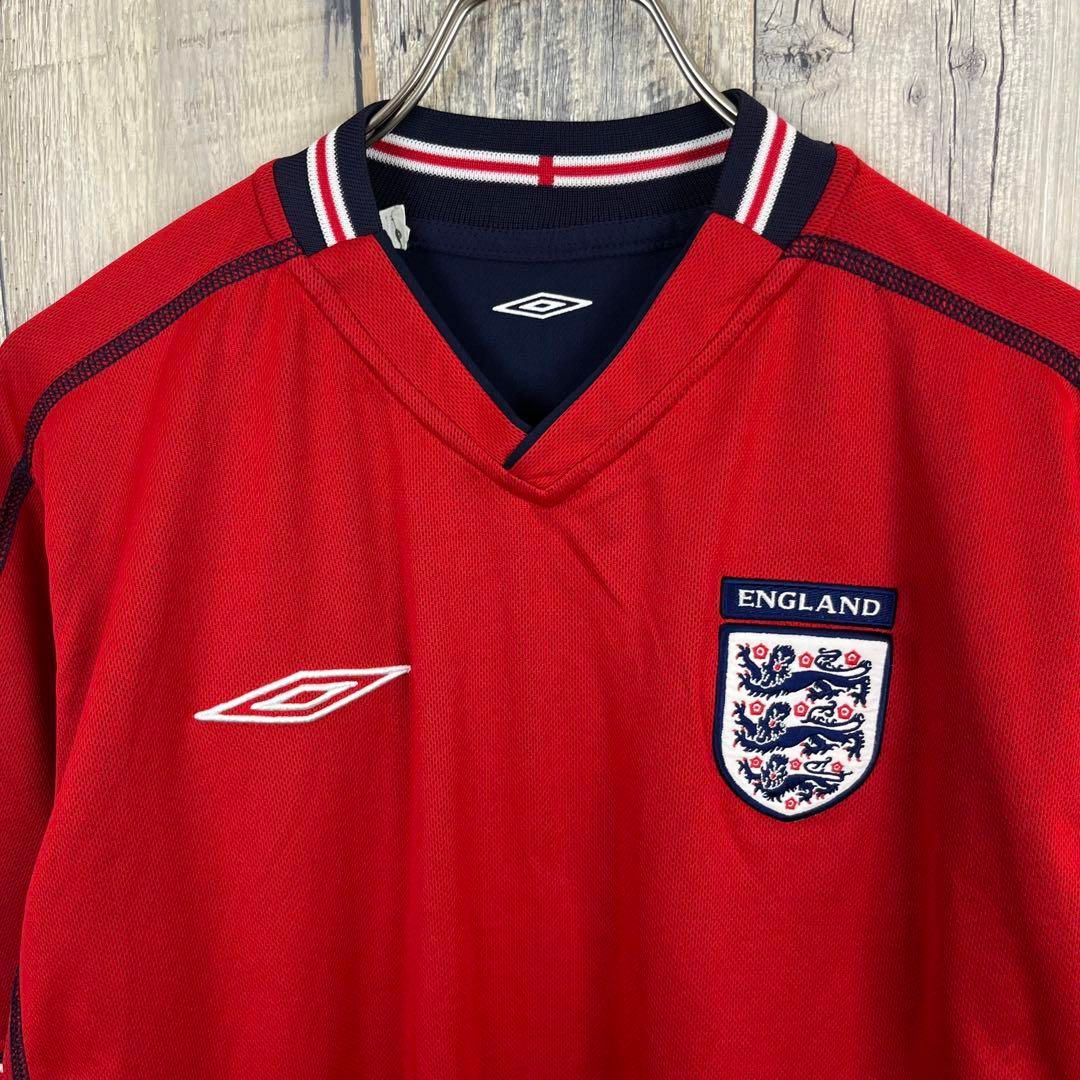 UMBRO アンブロ サッカー イングランド代表 リバーシブル ゲームシャツ