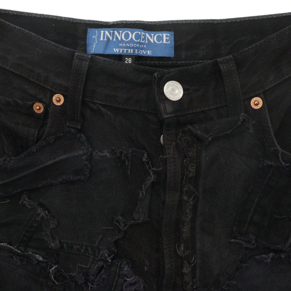 INNOCENCENYC (イノセンスニューヨーク) PATCHWORK DENIM PANTS 再構築 