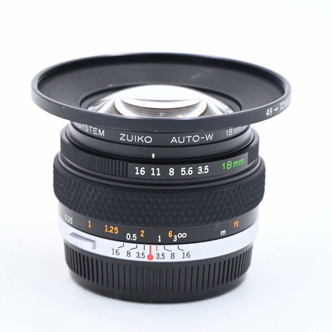 オリンパス OLYMPUS ZUIKO AUTO-W 18mm F3.5 交換レンズ【中古
