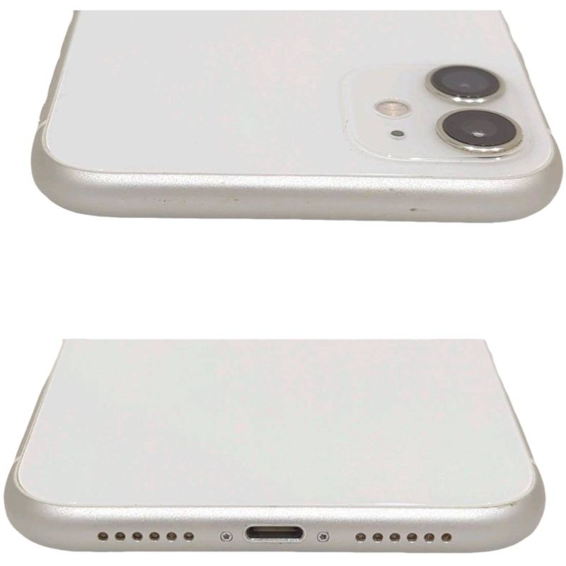 SIMフリー iPhone 11 64GB MWLU2J/A ホワイト 判定○ Bランク】SIMフリー iPhone11 64GB ホワイト MWLU2J/A A2221