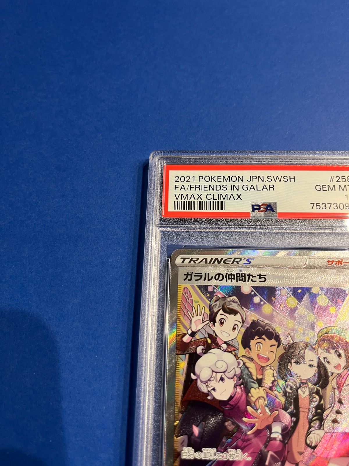 【PSA10】ガラルの仲間たち SR s8b 258/184 5867d629-0d25-4a61-8f87-