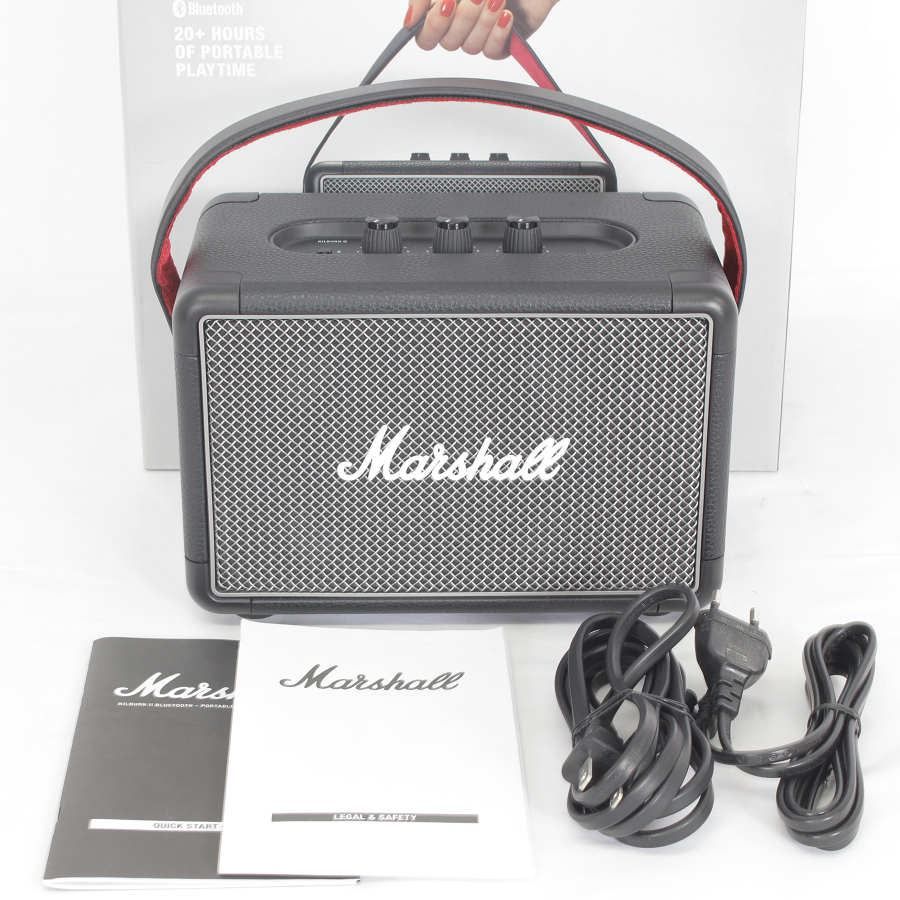 美品】Marshall KILBURN II ブラック ワイヤレススピーカー