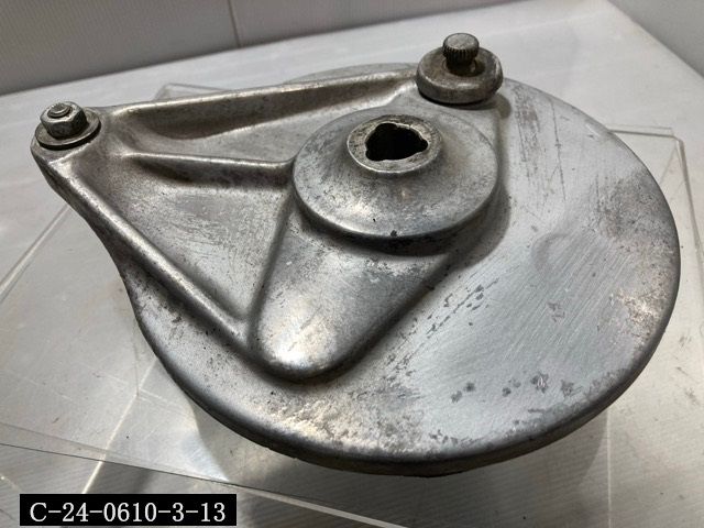 CB400F用ブレーキパネル 1 CB400F 398 408 純正リアブレーキパネル「ドラムパネル」 バフ仕上げ