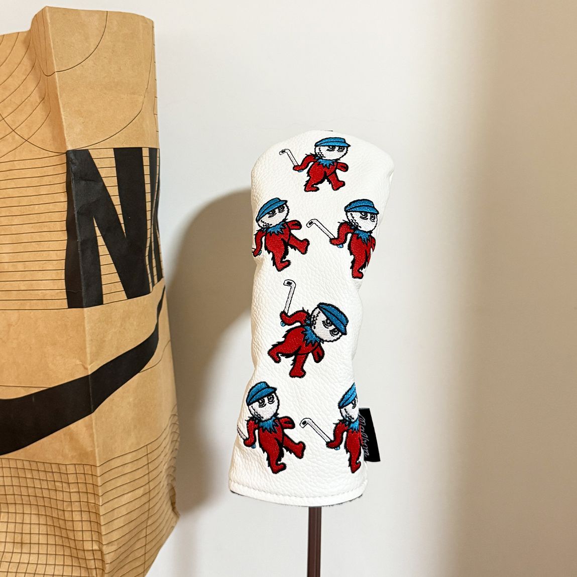 新品マルボン　ヘッドカバー3点セット マルボン ゴルフ ヘッドカバー3点セット ホワイト 新品 - メルカリ