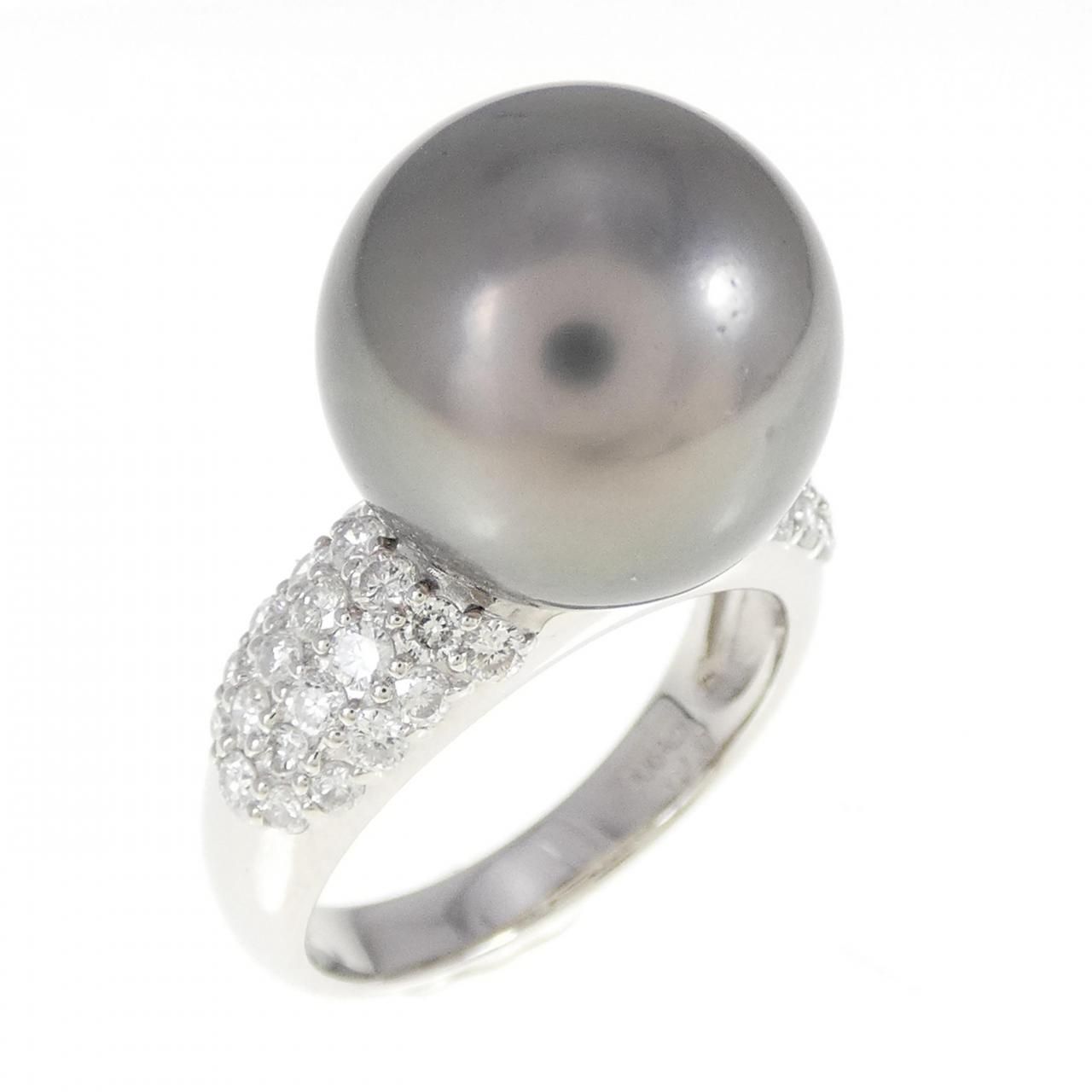 PT 黒蝶パール リング 13.0mm - メルカリ 