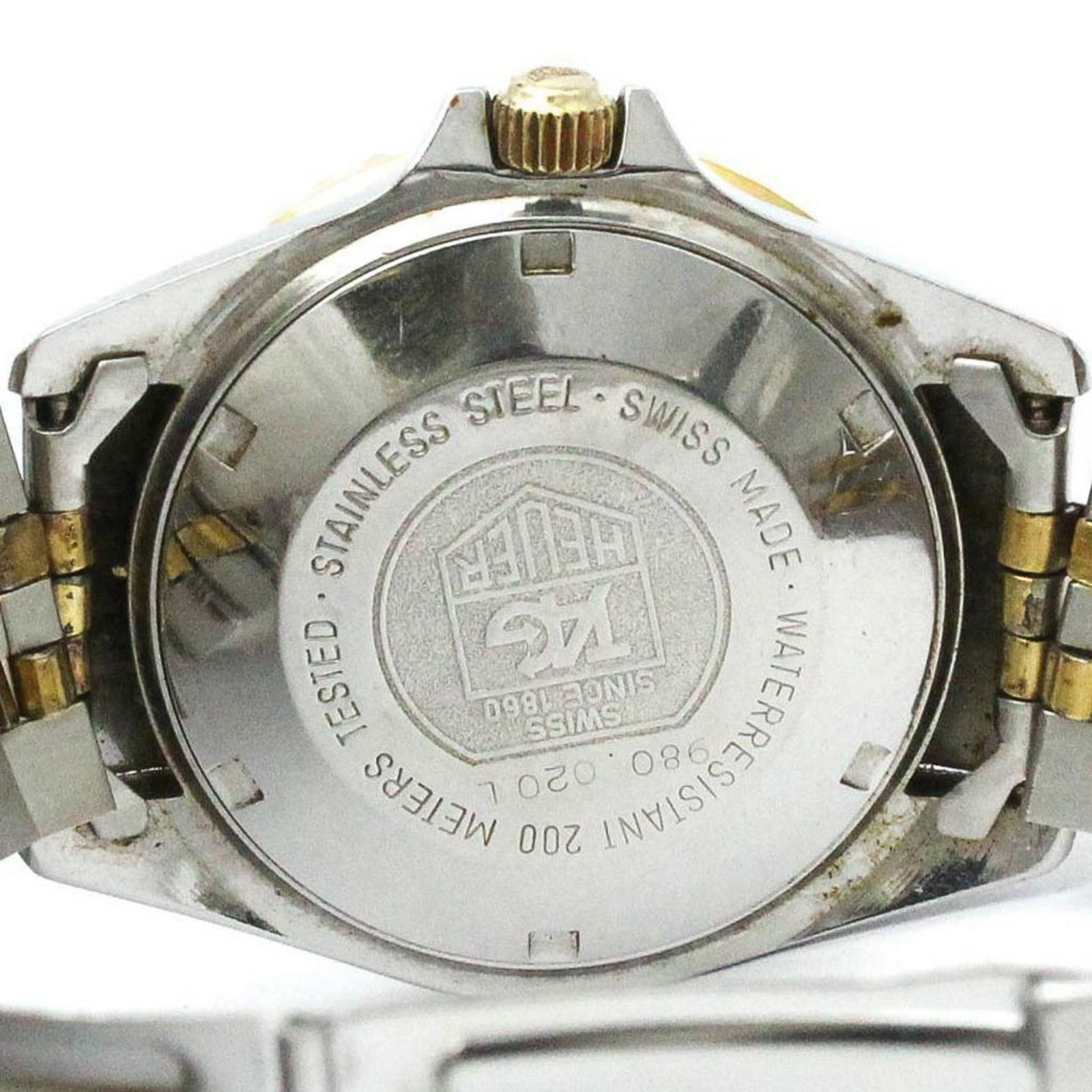 タグホイヤー (TAG HEUER) 1000 プロフェッショナル ゴールドプレート ステンレススチール クォーツ メンズ 時計 980.020  【中古】 - メルカリ