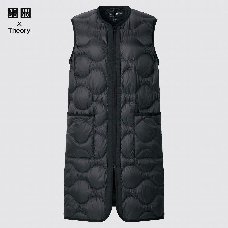 新品】ユニクロ セオリー ウルトラライトダウン ロングベスト - メルカリ