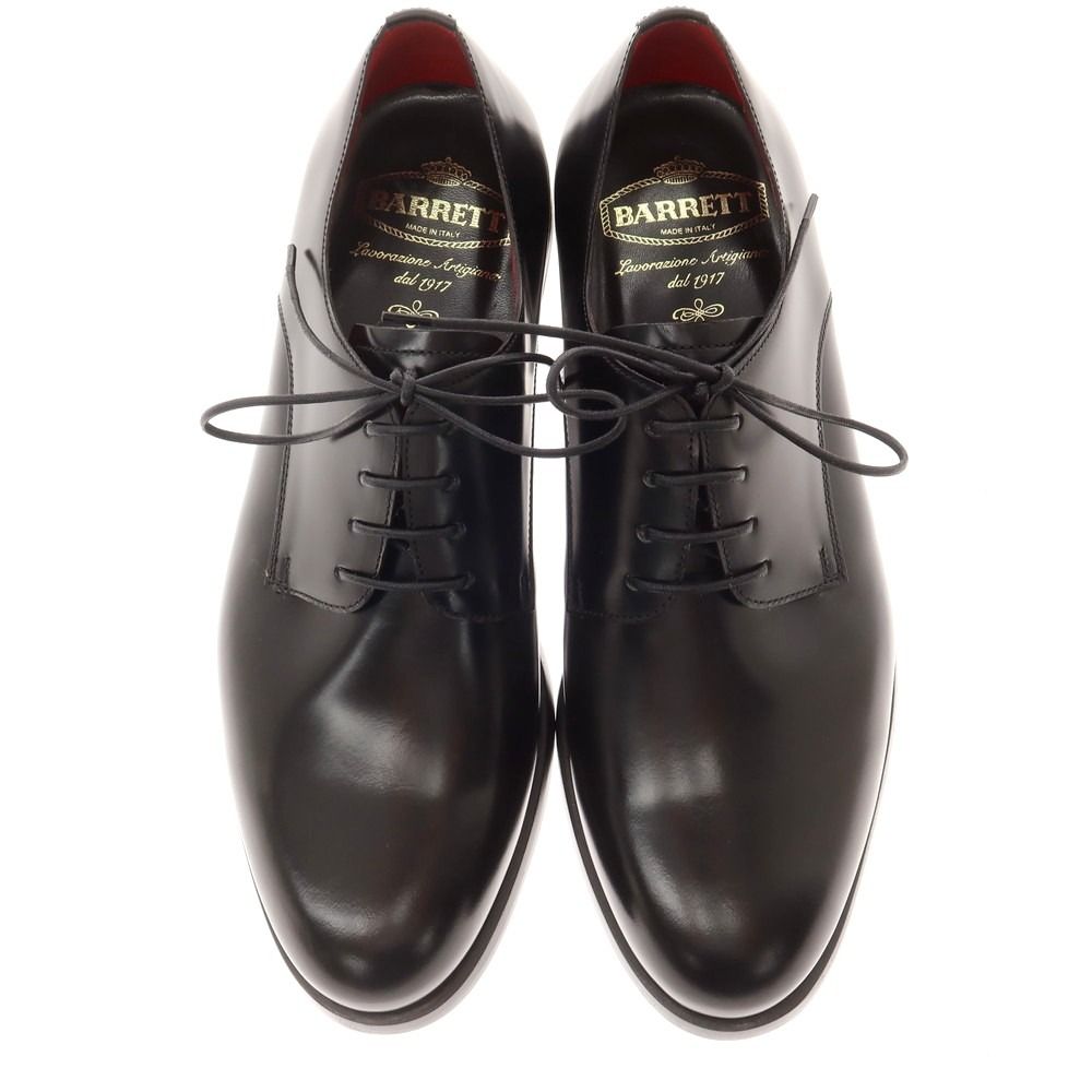 新品】バレット BARRETT ガラスレザー プレーントゥ ドレスシューズ  